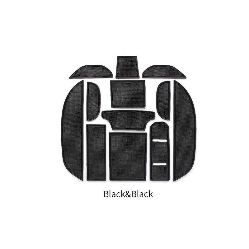 For volvo EX30 door slot water cup pad interior decoration interior center console decoration accessories for ex30 black