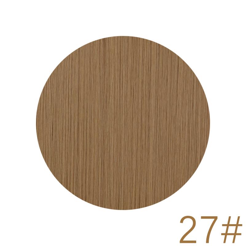 Extensions de cheveux synthétiques longs et lisses pour femmes, postiche naturelle à 5 Clips, postiche en Fiber noire, brune, blonde, pour fête, Cosplay, usage quotidien