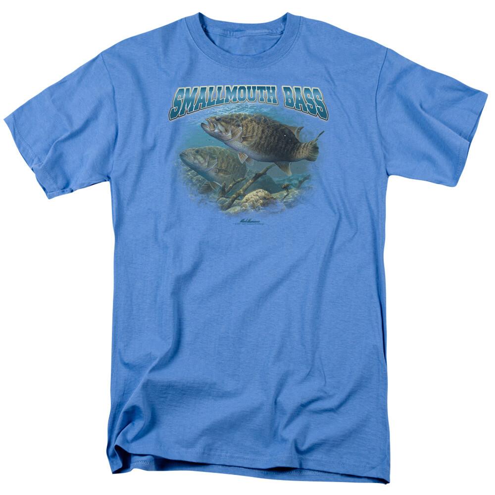 Wild Wings Smallmouth Bass Ganging Up T-Shirt Adult Child XXL