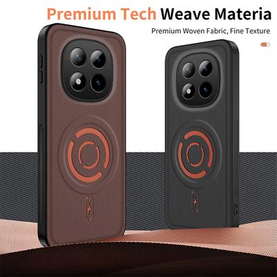 Kabelloses Lade-Handyhülle für Redmi Note 15 Pro+, Magnetische Hülle für Magsafe Stoßfeste Schale