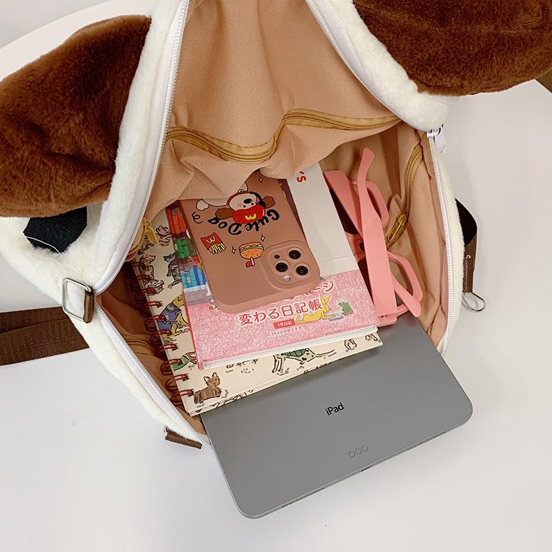 School Bag New Animation Peripheral Girls Two-dimensional Backpack Women Soft Cute High Value Travel Backpack Student School Bag