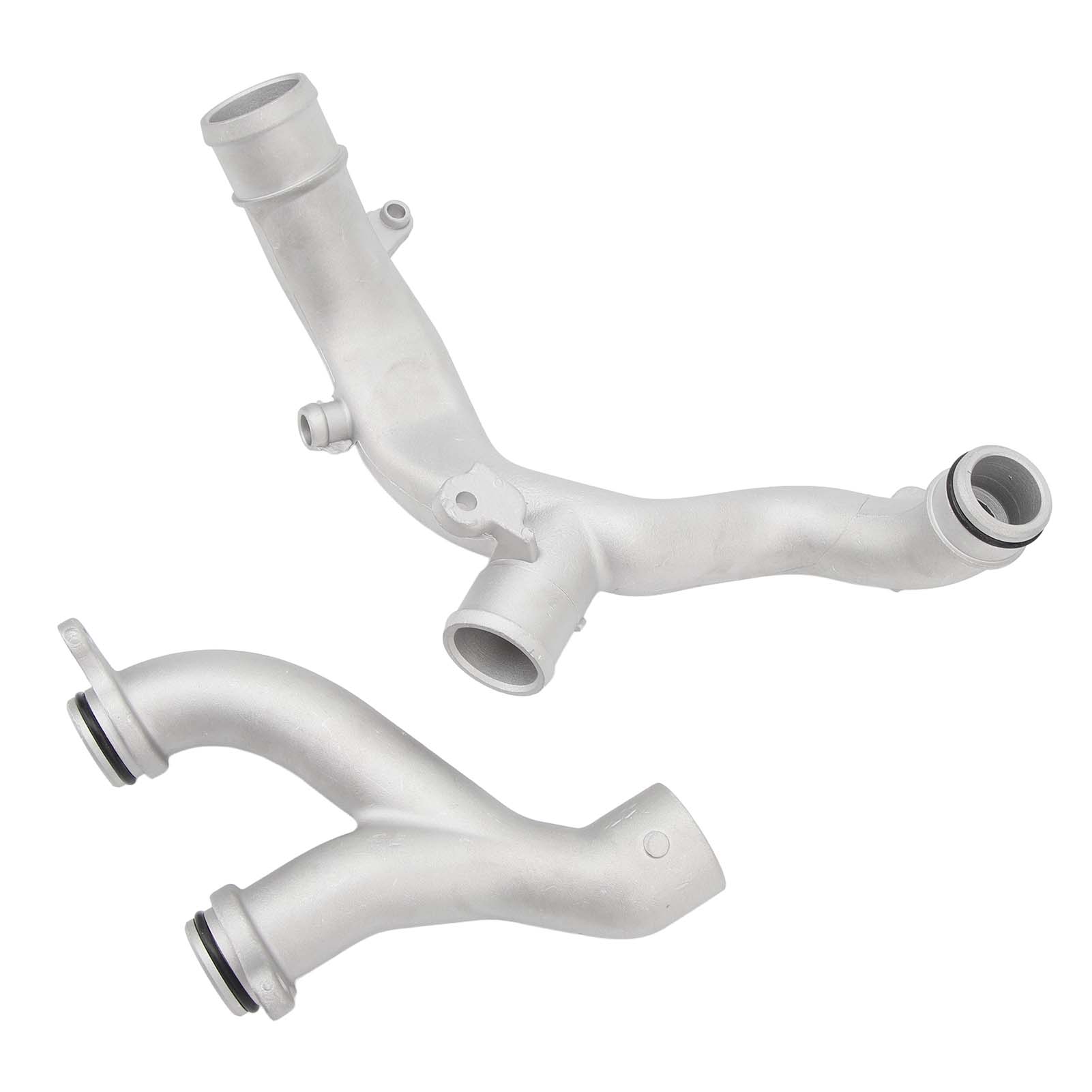 

Патрубки выхода охлаждающей жидкости LR090630 Алюминиевый сплав Патрубки системы водяного охлаждения радиатора Комплект для замены для Jaguar F‑Type