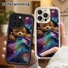 Phone Case: 2D Flat Design Suitable for iPhone 18 17 16 15 14 13 Pro Tiered Protective Case, Brown Little Bear, Christmas and Halloween Gift