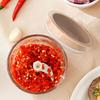 Electric Garlic Chopper Mini Food Processor for Mincing Garlic Meat Quiet Mushroom Shape Compact Kitchen Gadget for Home Cooking
