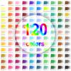 HIFORNY 125 Colored Pencil Set for Adult Coloring 120 Colored Pencils with Soft Drawing Pencil Art Craft Supplies for and Kids Books, Extras, Artist's