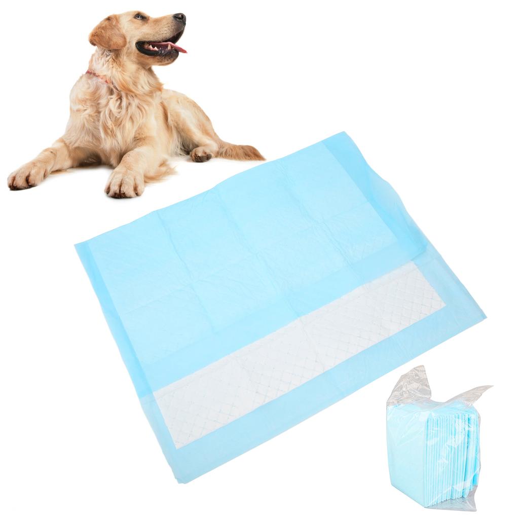Pet Pee Pads Strong Water Absorbent Disposable Soft Mini Pet Diapers for Pet Dogs CatsS: Approx. 33 X 45cm 13.0 X