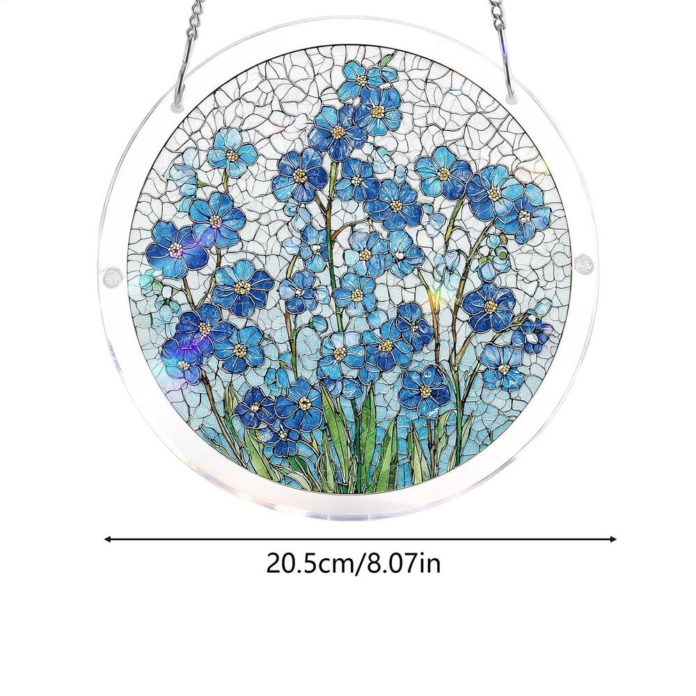 Acrylic Puzzle Suncatcher Hanging Decoration Hanging Pendant Wind Chime Suncatcher Home Window Ornament Garden Decoration