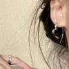 Simple Hollow Heart Dangle Earrings Stylish Drop Earrings for Women Ear Jewelry Piercing Ear Accessories for Daily Wear