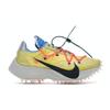 Off-White X  Vapor Street Tour Yellow Women Sneakers Black Light-Bone CD8178-700