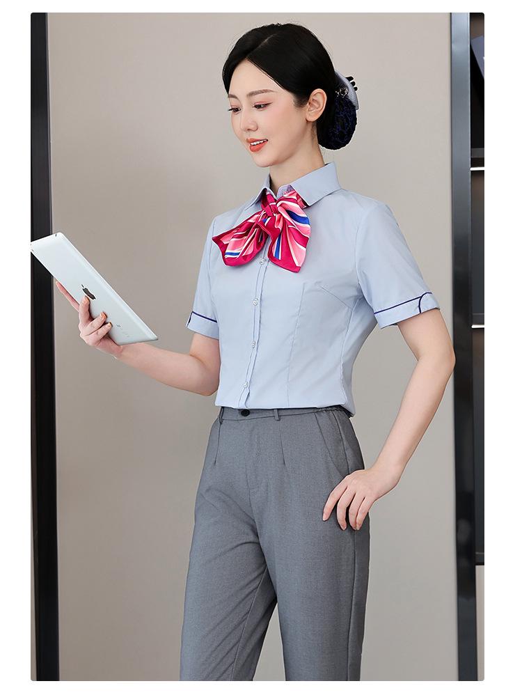 Women s Long-Sleeve Work Shirt for Telecom, Fall 2025 - Employee Uniform Top 6XL