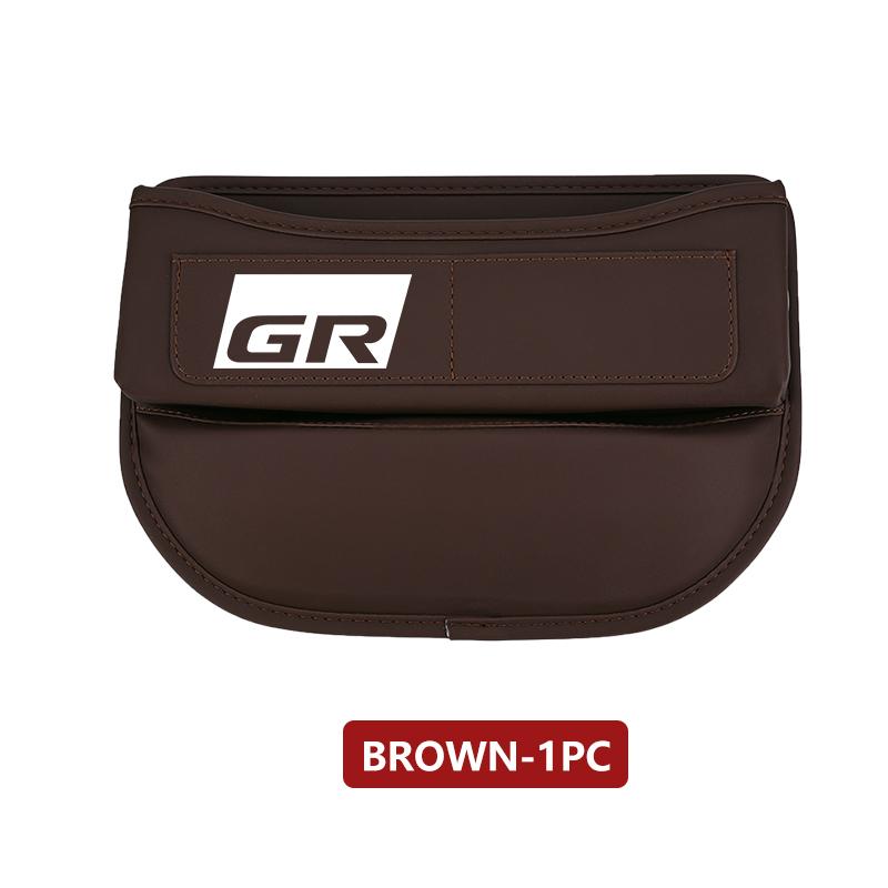 Car Seat Crevice Gap Storage Box Organizer Card Phone Holder Pocket For Toyota Supra Aygo Prado RAV4 Hilux Yaris Corolla 4Runner