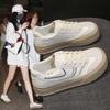 Muffin Thick-soled Leather German Training Little White Shoes Women's 2025 Summer New Student Ins Versatile Casual Sports Board Shoes