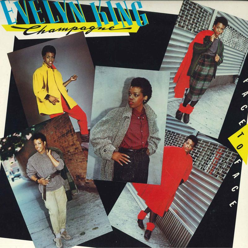 LP Record EVELYN CHAMPAGNE KING - Face To Face AFL14725 RCA VICTOR 1983 US Soul/Funk Used