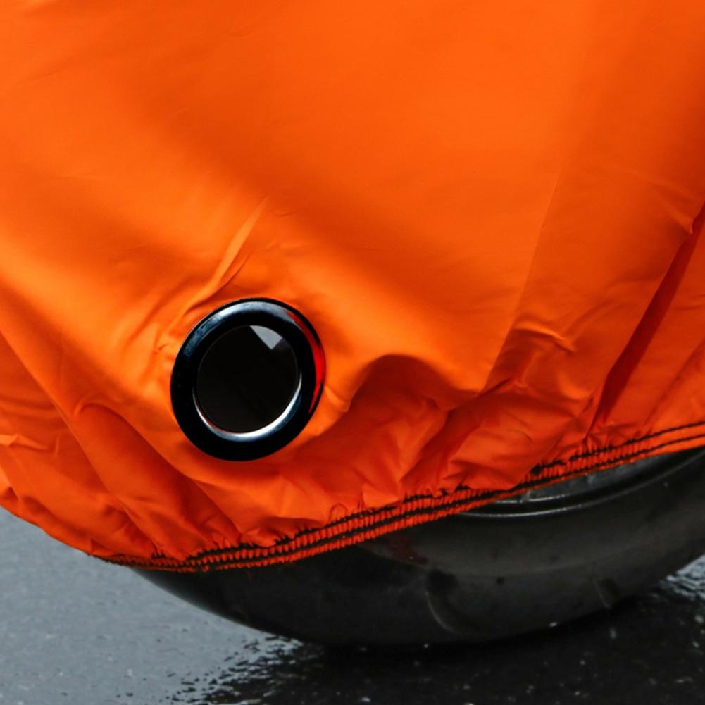 Motorcycle Cover Waterproof All Weather UV Protective Outdoor Motorbike Scooter Cover Thick 190T Wear-resistant Bicycle Cover