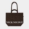 LEOPARD TWOWAY CORDUROY ECOBAG_BROWN