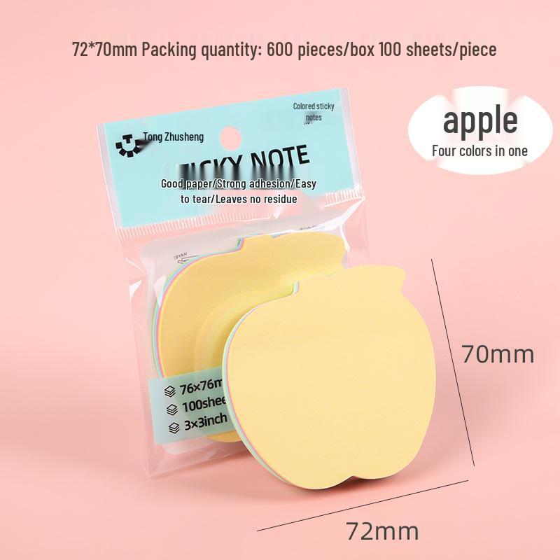 Colorful Sticky Notes: Strong Adhesive Tearable Memo Pads for Office & School