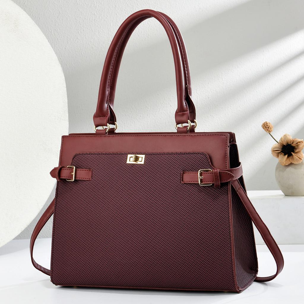 Stylish Medium Handbag With Inner Zipper And Phone Pocket For Work And Travel