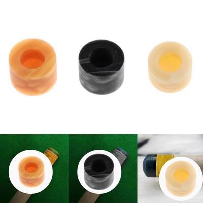 Billiard Cue Ferrule Tube Repair Stone Material Accessory Durable Tip Replacement for Pool and Snooker Cue Upgrade