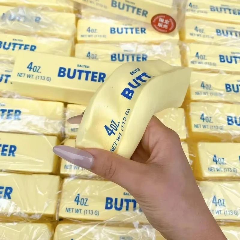 New Butter Stick Squishy Toy Slow Rising Squeeze Toy Butter Bar Brick Squishy Fidget Toy Anti Stress Release Hand Relax Gift