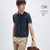 Navigare Men's Quick-Dry Breathable Colorblock Short Sleeve Polo Shirt