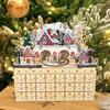 Christmas Advent Calendar 2025 Handcraft LED Figurines Xmas Ornament for Party Favors Tabletop Home Decor Festival Living Room