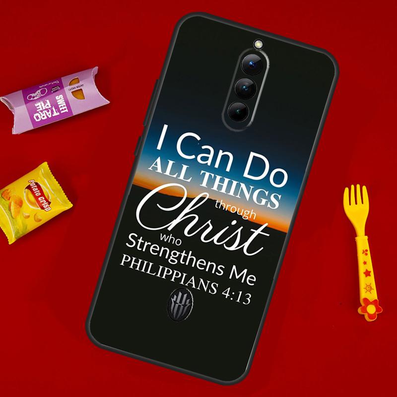 

Bible Verse Philippians Jesus Christ Phone Case For ZTE Nubia Red Magic 11 Pro Plus 10 10S 9 9S 8 8S 6S 7S 6 7 Pro 10 Air Cover RedMagic 8S Pro Plus