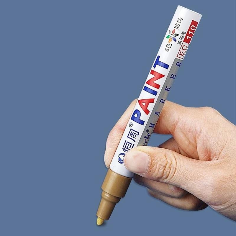 Permanent Paint Pen Quick-Drying Marker Multi-Surface Paint Pens For Color Handmade Stationery Pen Supplies
