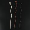 Wooden Bead Wave Shaped Rattan Reed Diffuser Sticks Replacement Refill For Home Fragrance Aromatherapy Office Home Decor