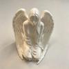 3D printed elegant and beautiful lady's wing decoration sculpture, modern and simple sculpture suitable for bedrooms
