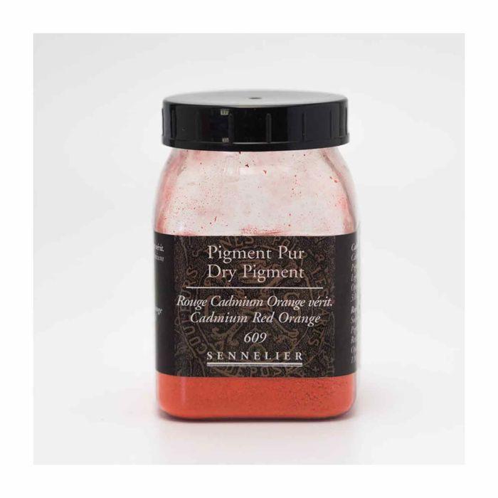 Pigment for Painting - 110g Jar - Cadmium Red Orange True