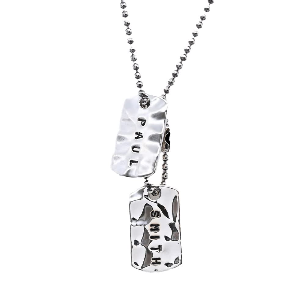 

Ожерелье с подвеской Double Tag Silver Made in Japan NECK JDOUBT 82 [Paul Smith] Мужское [Товар]