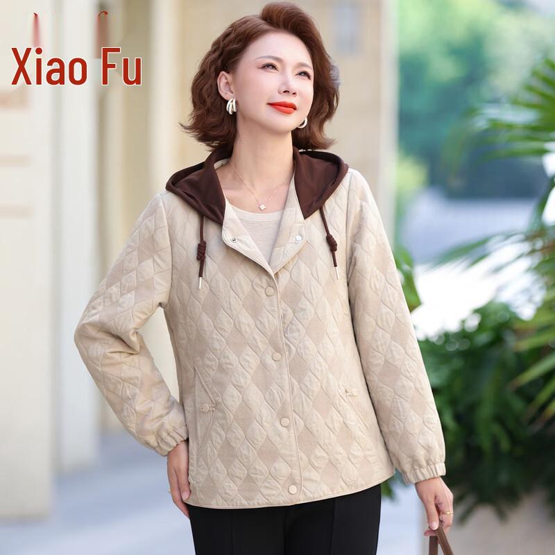 Women s Casual Hooded Spring Jacket XL