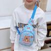 Single Cartoon Capybara Shoulder Crossbody Chest Bag Breathable Lightweight