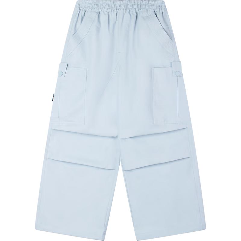 Girls  Loose Wide-Leg Cargo Pants 140CM