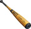 ZETT Youth Baseball Zero One Metal 520g Average Gold Made in BAT71624 Bat, Stage, (Super Duralumin), 74cm, Weight, (8200), Japan,