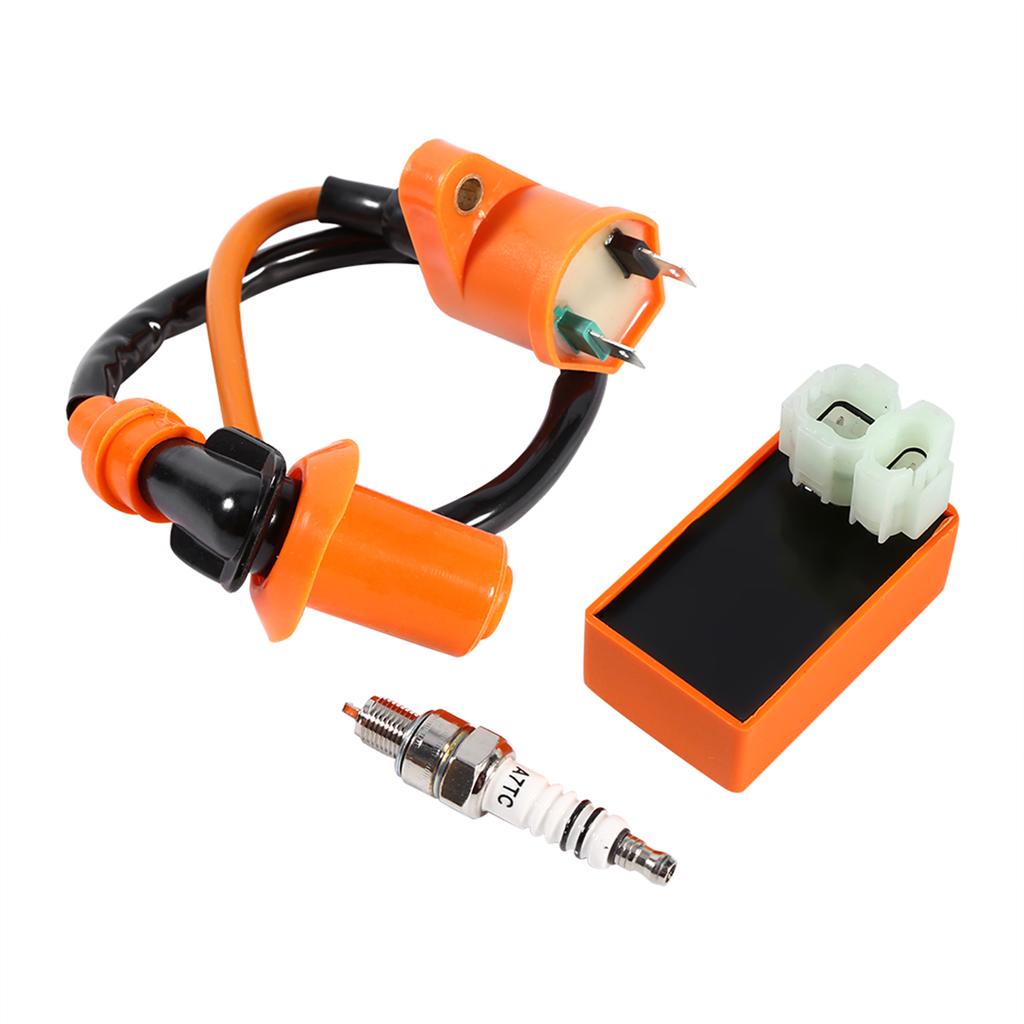 Racing Performance   Ignition Coil   for Gy6    ATV Scooter,AC Fired System, Improve Combustion Efficiency, for Gy6 Engine