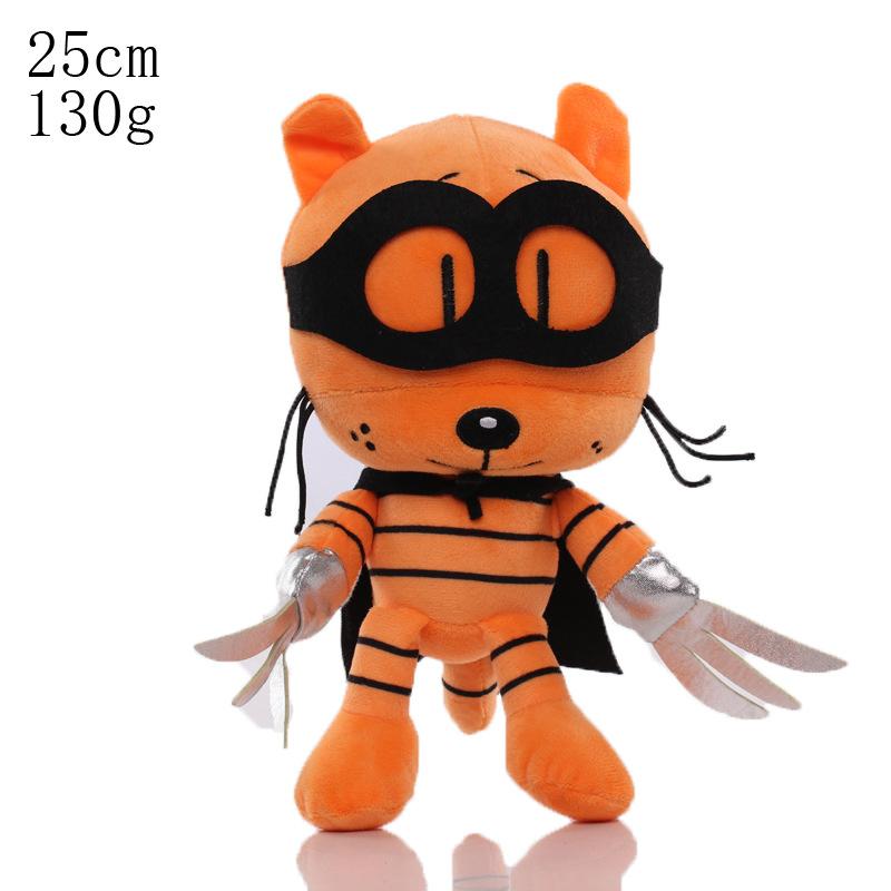 New Arrivial Dog Man Plush Toy Petey Cat Stuffed Animal Soft Doll Cartoon Figure for Kids Boys Girls Children Birthday Xmas Gift