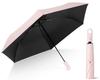Foldable Parasol with Automatic Opening and Complete Sun UV Suitable for Both Sunny and Rainy 6 Windproof and with Loop and Ultra-lightweight,