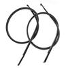 2Pcs for Toyota Corolla 2003 2004 2005 2006 2007 2008 Black Car Top Roof Trim Molding Sealing Strip Kit Replacement Accessories