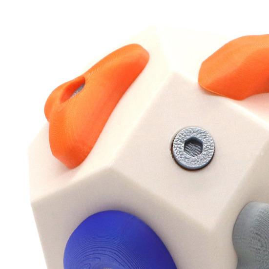 Handcrafted Boulder Block Finger Strength Precision Building 3D Rock Climbing Training Ball Climbing Simulation Boulder Rock Climbers Gift