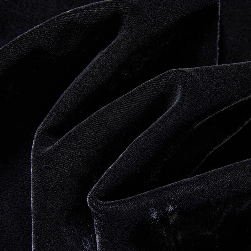 Women's Color-block Single-breasted Velvet Layered Vest