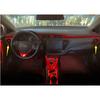 Cover Trim 2X Fit for Toyota Corolla 2017- Glossy Red L&R AC Air Outlet Vent