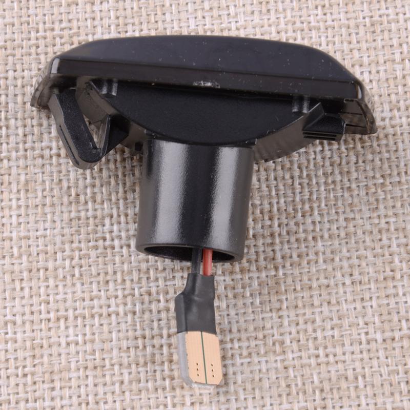 1713423 Black Lens LED Side Marker Light Indicator Static Fit for Chevrolet Opel Astra H Corsa D ignia A Zafira B 13252455