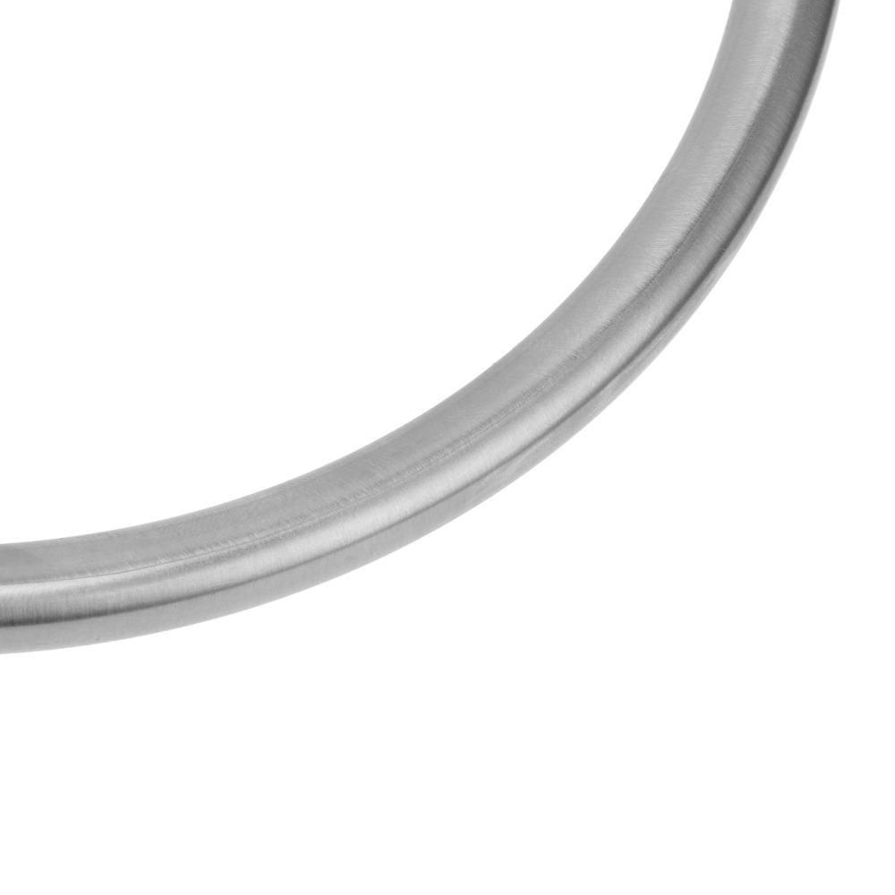 Wall Mounted Hand Towel Ring Stainless Steel Towel Holder Towel Rack  Bathroom Kitchen Washroom Brushed