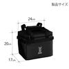 DOD Soft Kurara (4) 4L 6-Can Size Cooler Bag CL1-918-BK Black 4 Liter