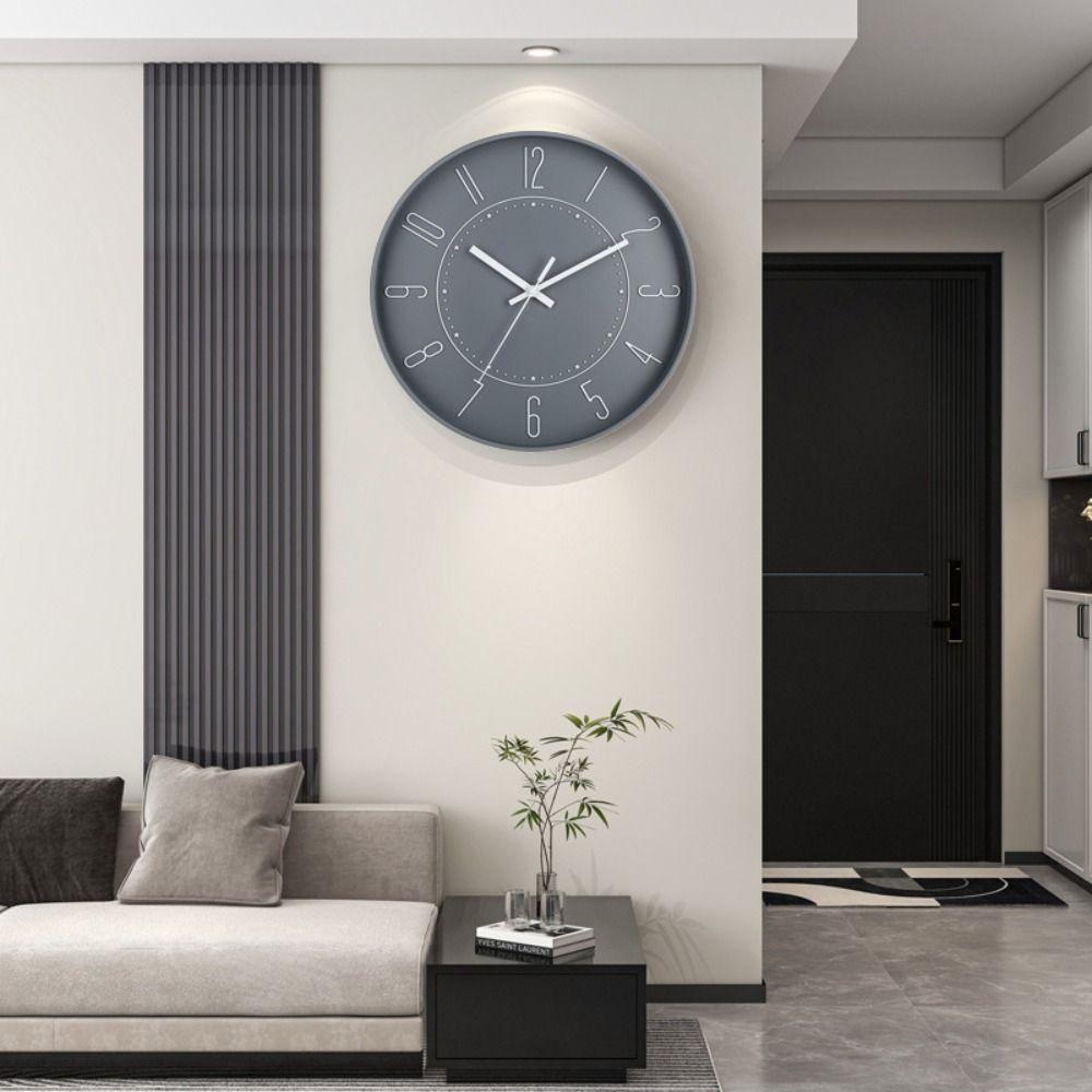 Decorative Wall Clock Stylish Scale Clock Durable Hanging Clock Hotel