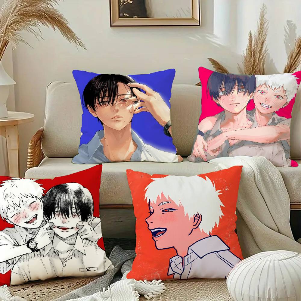 The Summer Hikaru Died HOT Anime CUTE Pillow Case Square Pillow Bedroom Sofa Leisure Comfort Cushion Car Home Decoration