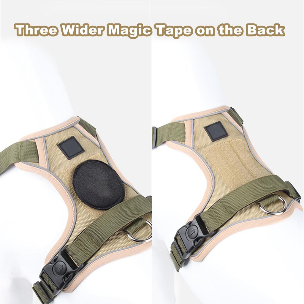 Szelki dla psa Szelki dla psa bez ciągnięcia Regulowane Bardzo odblaskowe w nocy Szelki piersiowe dla zwierząt Łatwa kontrola Średni Duży Pies