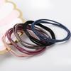 3-in-1 High Elasticity Basic Hairpin for Simple Ponytail Bun Headband Small Elastic Knots Cute Girl Hair Ribbon