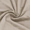 Skandinavische Stuhlhusse Cappuccino-Beige Elastisches Samt [21Ed]